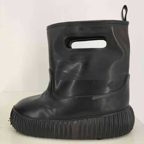 イエロー YELLO 25ss JET BLACK SHORT BOOTS レディース JPN:XL