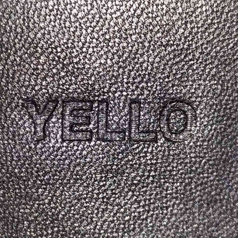 イエロー YELLO 25ss JET BLACK SHORT BOOTS レディース JPN:XL