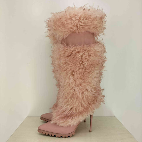 イエロー YELLO 24aw COTTON CANDY LONG BOOTS レディース JPN:L