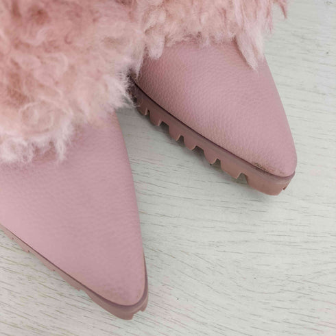 イエロー YELLO 24aw COTTON CANDY LONG BOOTS レディース JPN:L