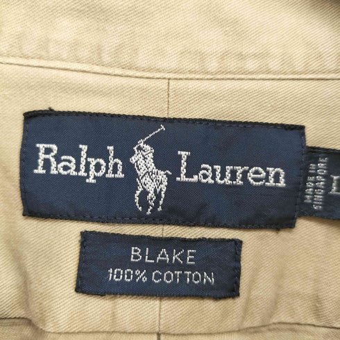 ラルフローレン RALPH LAUREN 90S BLAKE 半袖 ボタンダウンシャツ メンズ L