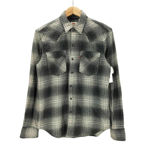 リーバイス Levis クラシックウエスタンフランネルシャツ オンブレ ウエスタンシャツ メンズ import:S