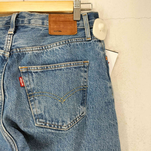 リーバイス LEVI STRAUSS&CO 501 90s復刻 トルコ製 ストレートデニムパンツ レディース W27 L30
