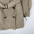 バーバリーロンドン BURBERRY LONDON MADE IN ITALY Balmacaan Coat イタリア製生地 裏地ノバチェック ガンフラップ付き ダブル バルマカーン ステンカラー コート レディース 38
