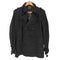 バーバリーブラックレーベル BURBERRY BLACK LABEL Balmacaan Coat 裏地ノバチェック ガンフラップ付き ブラック ダブル バルマカーン ステンカラー コート メンズ import:L