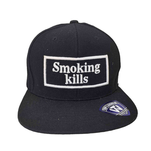 エフアールツー FR2 SMOKING KILLS 刺繍 スナップバック キャップ メンズ