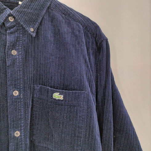 ラコステ LACOSTE 文字ワニ コーデュロイシャツジャケット メンズ 4