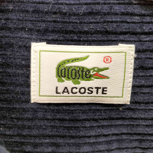 ラコステ LACOSTE 文字ワニ コーデュロイシャツジャケット メンズ 4