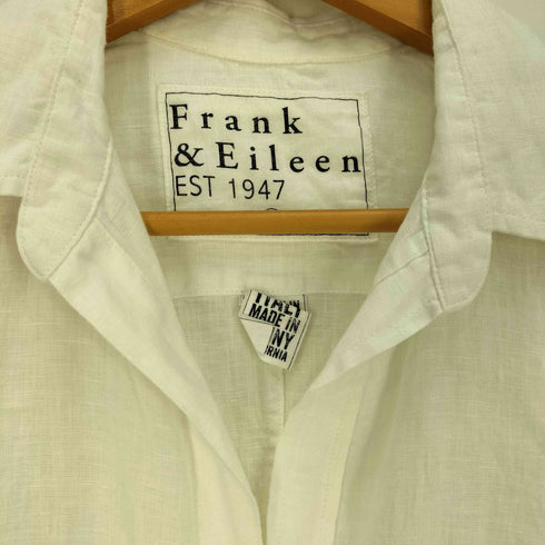 フランクアンドアイリーン Frank&Eileen リネン100% USA製 BARRY シャツ レディース import:S