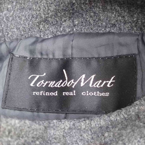 トルネードマート TORNADO MART リアルファー ダブルジップ メルトン モッズ コート Y2K メンズ import:M