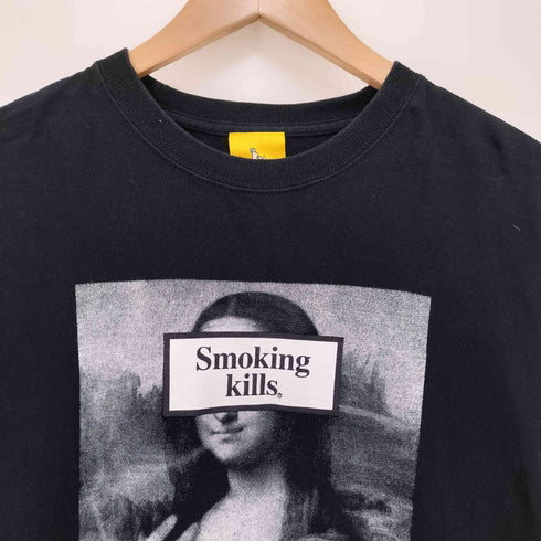 エフアールツー FR2 SMOKING KILLS モナリザ S/S クルーネック Tシャツ メンズ