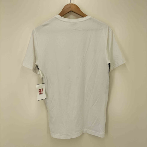 エンポリオアルマーニイーエーセブン EMPORIO ARMANI EA7 サイドテープ ロゴ S/S クルーネック Tシャツ メンズ import:M
