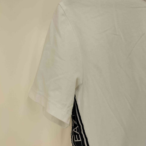 エンポリオアルマーニイーエーセブン EMPORIO ARMANI EA7 サイドテープ ロゴ S/S クルーネック Tシャツ メンズ import:M