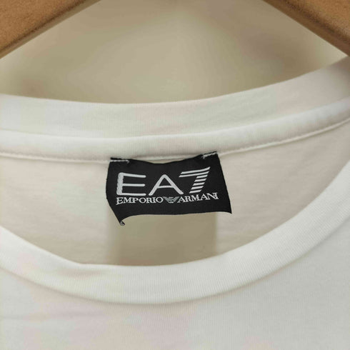 エンポリオアルマーニイーエーセブン EMPORIO ARMANI EA7 サイドテープ ロゴ S/S クルーネック Tシャツ メンズ import:M