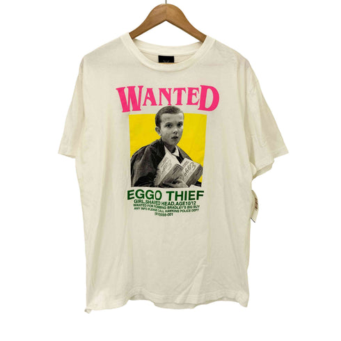 EGGO THIEF キャラクター プリント S/S クルーネック Tシャツ メンズ import:XL