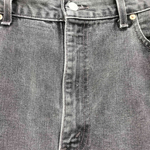 リーバイス Levis 00S 2002 USA製 00505-0260 後染め ブラックデニム メンズ W38/L34
