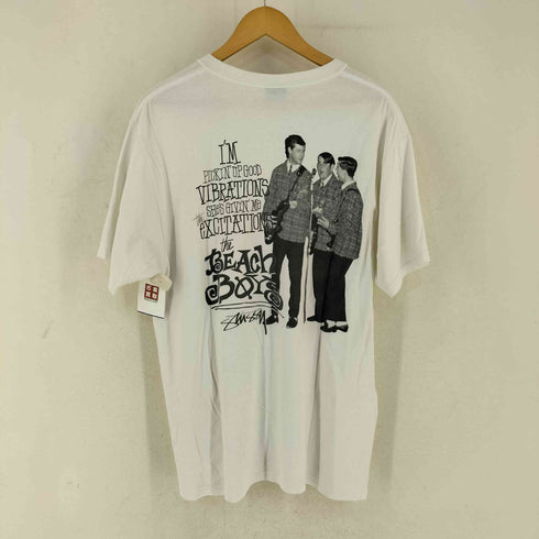 ステューシー Stussy × THE BEACH BOYS Vibarations S/S Tee メンズ L