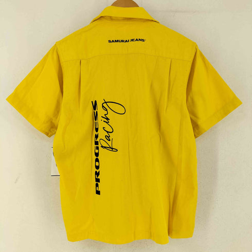 SAMURAI MOTOR CLUB オープンカラー ワークシャツ メンズ M