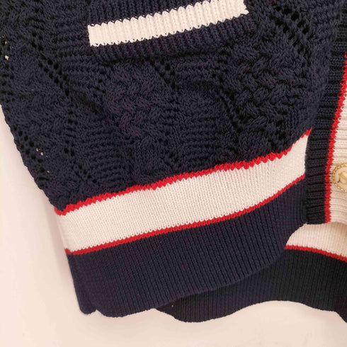 スナイデル snidel ロゴボタンラインカーデ レディース ONESIZE