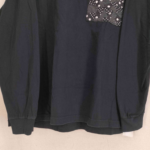 アンリアレイジ ANREALAGE 胸ポケット切替デザイン L/S Tシャツ メンズ JPN:48