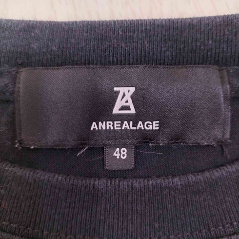 アンリアレイジ ANREALAGE 胸ポケット切替デザイン L/S Tシャツ メンズ JPN:48