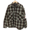 カンビオ CAMBIO TESS ワイドシルエット CPOチェックジャケット メンズ import:M