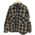 カンビオ CAMBIO TESS ワイドシルエット CPOチェックジャケット メンズ import:M