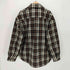 カンビオ CAMBIO TESS ワイドシルエット CPOチェックジャケット メンズ import:M