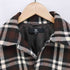 カンビオ CAMBIO TESS ワイドシルエット CPOチェックジャケット メンズ import:M