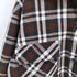 カンビオ CAMBIO TESS ワイドシルエット CPOチェックジャケット メンズ import:M
