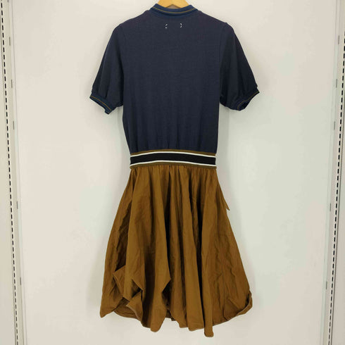 ノントーキョー NON TOKYO ポロシャツドッキングワンピース レディース