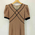 リリーブラウン Lily Brown クロスデザインミディワンピース レディース ONE SIZE