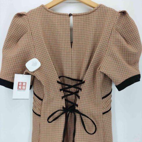リリーブラウン Lily Brown クロスデザインミディワンピース レディース ONE SIZE