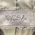 DESA Luigi Siyah Erkek Deri フーデッドシングルライダースジャケット メンズ L
