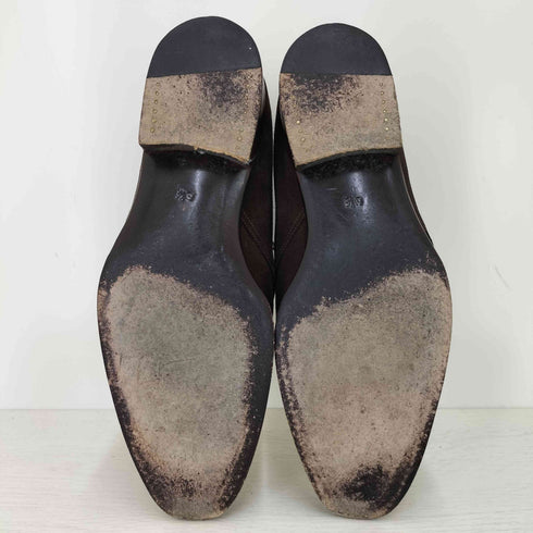 GUJI カーフ スエード チャッカ ブーツ メンズ 5 1/2