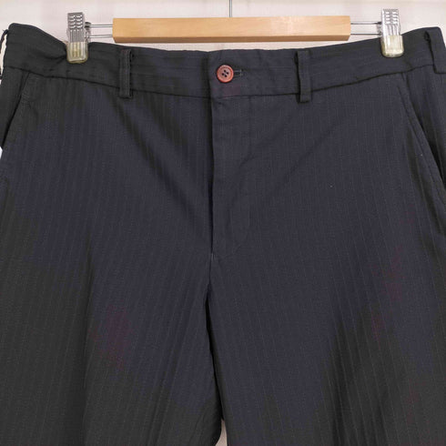 コムデギャルソンオムドゥ COMME des GARCONS HOMME DEUX 22SS エステル縮絨ストライプパンツ メンズ JPN:L