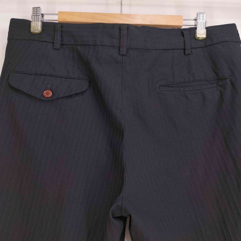 コムデギャルソンオムドゥ COMME des GARCONS HOMME DEUX 22SS エステル縮絨ストライプパンツ メンズ JPN:L
