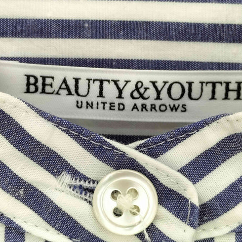 ビューティーアンドユースユナイテッドアローズ BEAUTY & YOUTH UNITED ARROWS 24SS タイプライターバンドカラータックシャツ レディース
