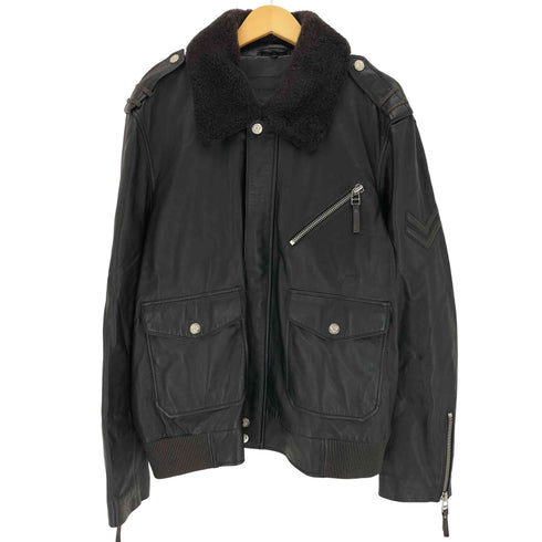 DESA レザーフライトジャケット メンズ import:L
