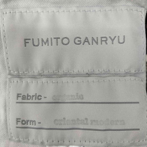 フミトガンリュウ FUMITOGANRYU ボタンフライ テーパードデニムパンツ メンズ JPN:2