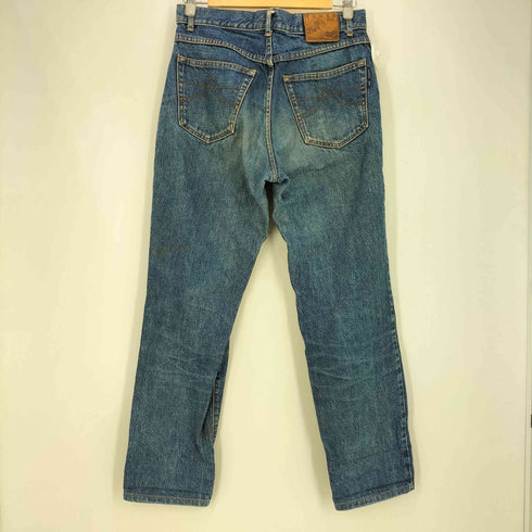 ケンゾージーンズ KENZO JEANS 90s 北斎タグ ボタンフライ ストレートデニム メンズ 79cm