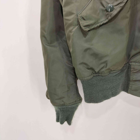 アルファインダストリーズ ALPHA INDUSTRIES USA製 L-2B フライトジャケット IDEALジップ メンズ import:L