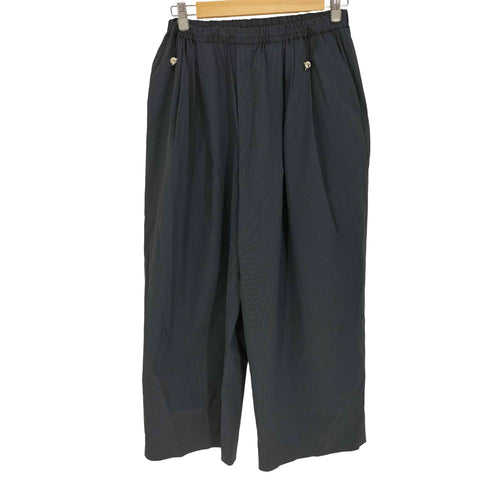 アダムエロペ Adam et Rope FEMME 23SS ナイロン イージー ドロスト パンツ レディース JPN:38
