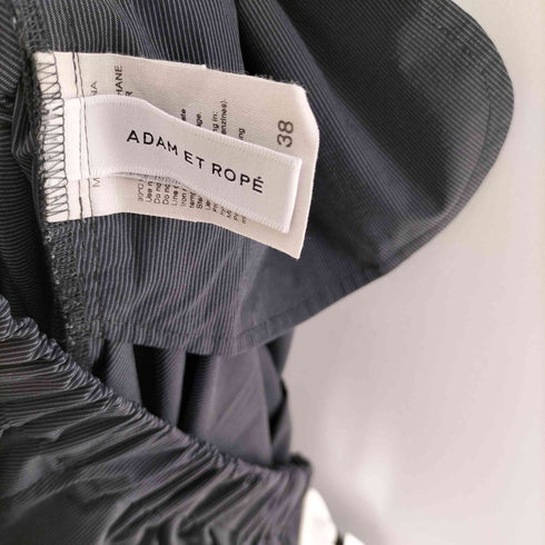 アダムエロペ Adam et Rope FEMME 23SS ナイロン イージー ドロスト パンツ レディース JPN:38