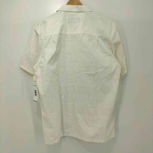 Favant コットンポリ 開襟 アロハシャツ メンズ import:L