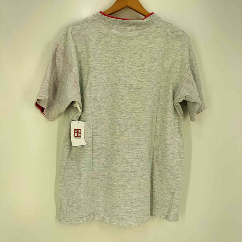 ULTIMATE SPORTS WEAR USA製 野球プリント レイヤード クルーネックTシャツ メンズ import:L