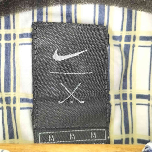 ナイキゴルフ NIKE GOLF スウッシュ刺繍 総柄 S/S ポロシャツ メンズ import:M