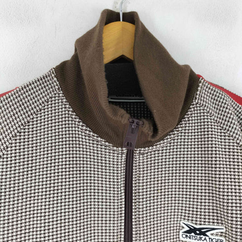 オニツカタイガー ONITSUKA TIGER TRACK TOP ワッフルトラックジャケット メンズ JPN:M