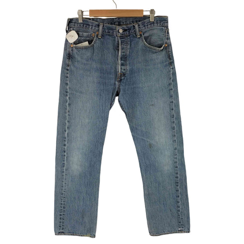リーバイス Levis 00S 501 ボタン裏3457 ボタンフライ ウォッシュ加工 デニムパンツ メンズ US:34-35