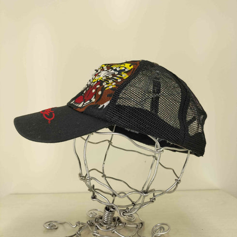 エドハーディー Ed Hardy タイガー メッシュ スナップバック キャップ Y2K メンズ